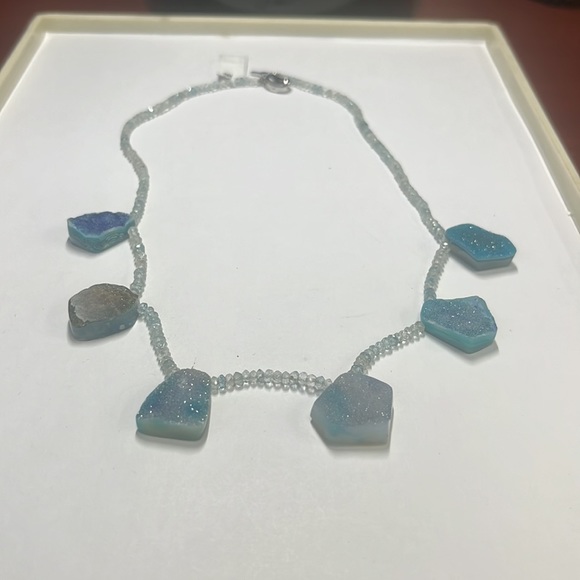 Rare Blue Ametis Necklace - Picture 2 of 3